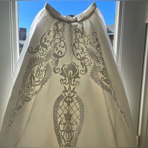Beautiful Bridal/Wedding Skirt w/ Lace Train
